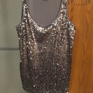 Express Sequins Tank